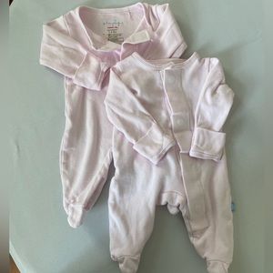 Simply Magnetic Me Pink Footie PJs Bundle - size newborn